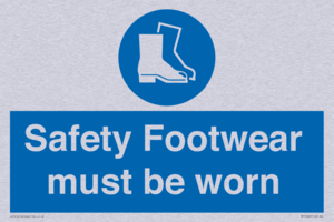 Safety Footwear must be worn